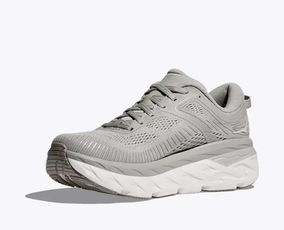 HOKA Bondi 7 Harbor Mist White