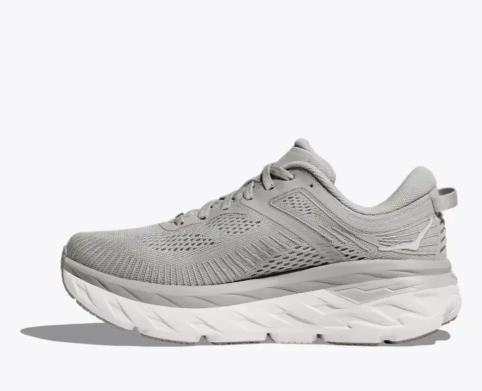 HOKA Bondi 7 Harbor Mist White