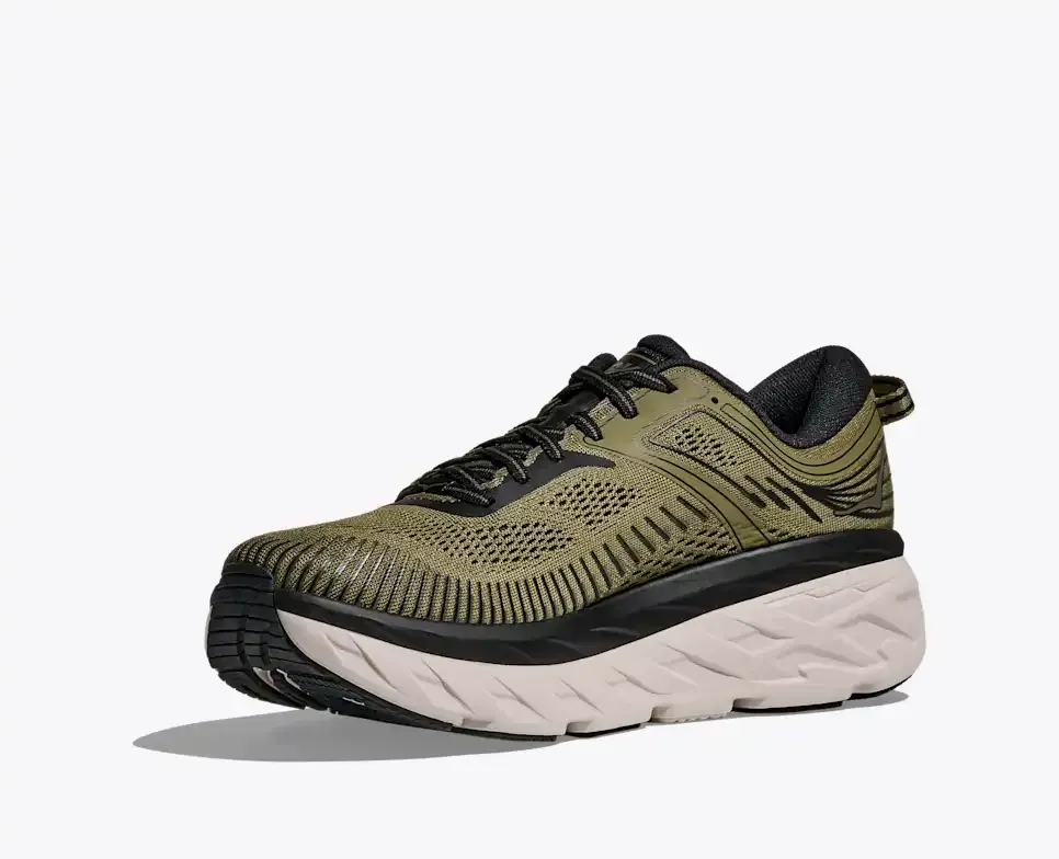 HOKA Bondi 7 Wild Rye Black