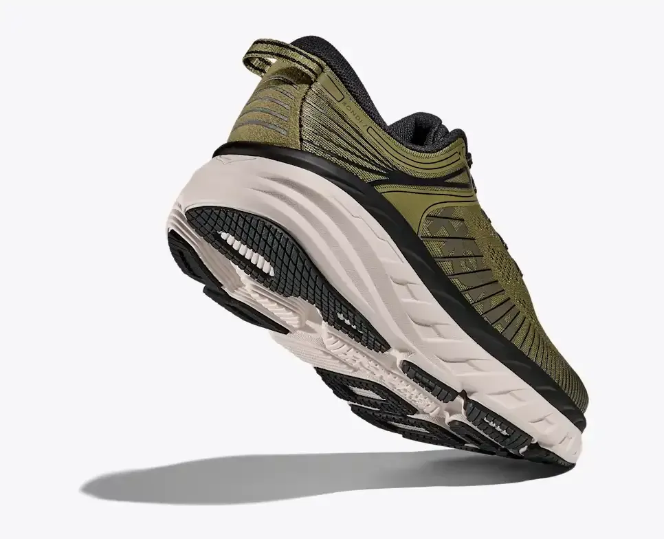 HOKA Bondi 7 Wild Rye Black