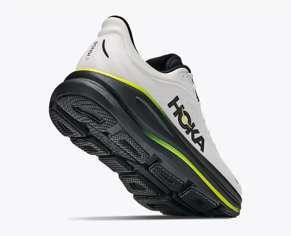HOKA Bondi 9 White Citrus