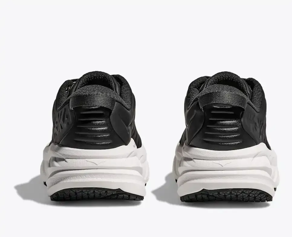 HOKA Bondi SR Carbon Black White