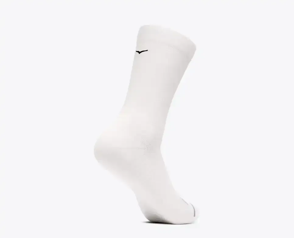 HOKA Crew Run Sock 3-Pack White/White/White