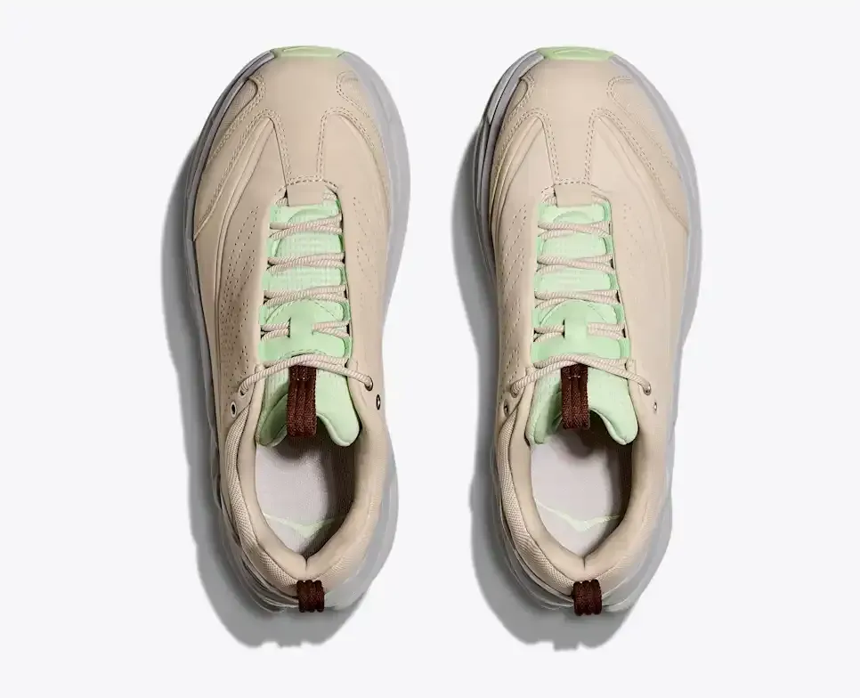 HOKA Elevon X Oatmeal Luna Moth
