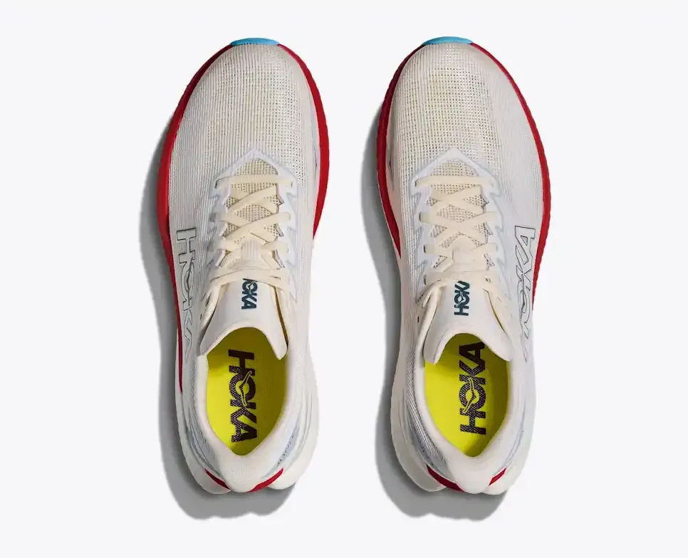HOKA Mach X 3 White Alabaster