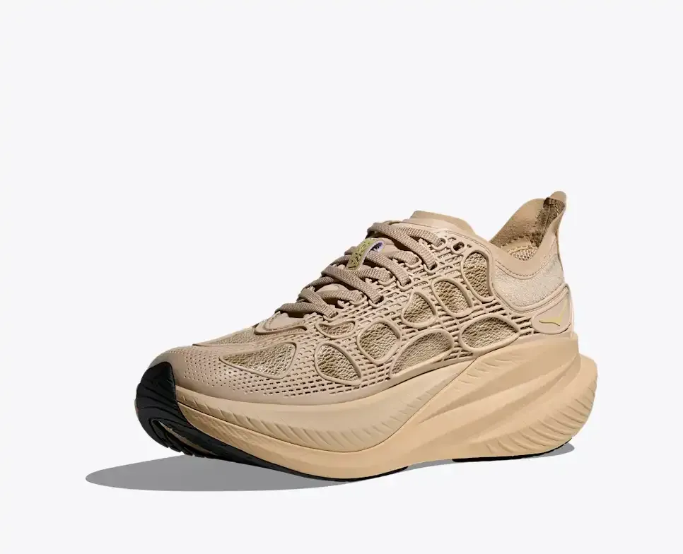 HOKA Mach X Caged Cream Split Pea