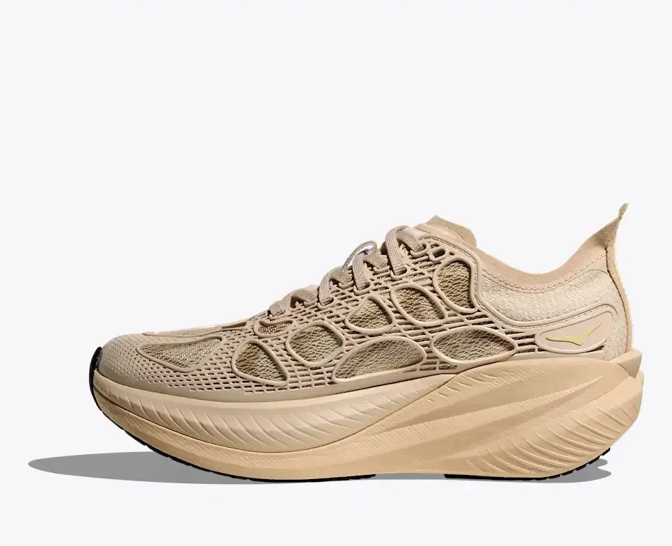 HOKA Mach X Caged Cream Split Pea
