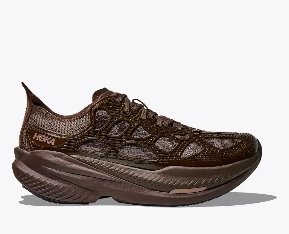 HOKA Mach X Caged Walnut Soaring Blue