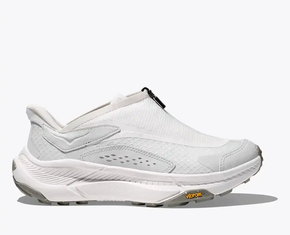 HOKA Project Transport White Cosmic Grey