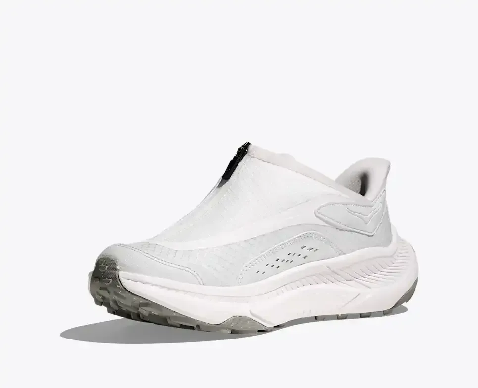 HOKA Project Transport White Cosmic Grey
