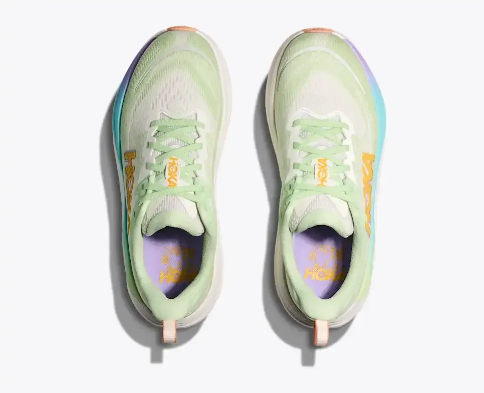 HOKA Skyflow Luna Moth White
