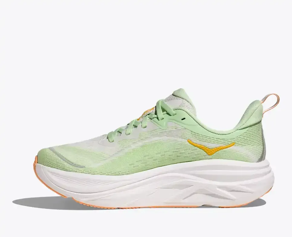 HOKA Skyflow Luna Moth White