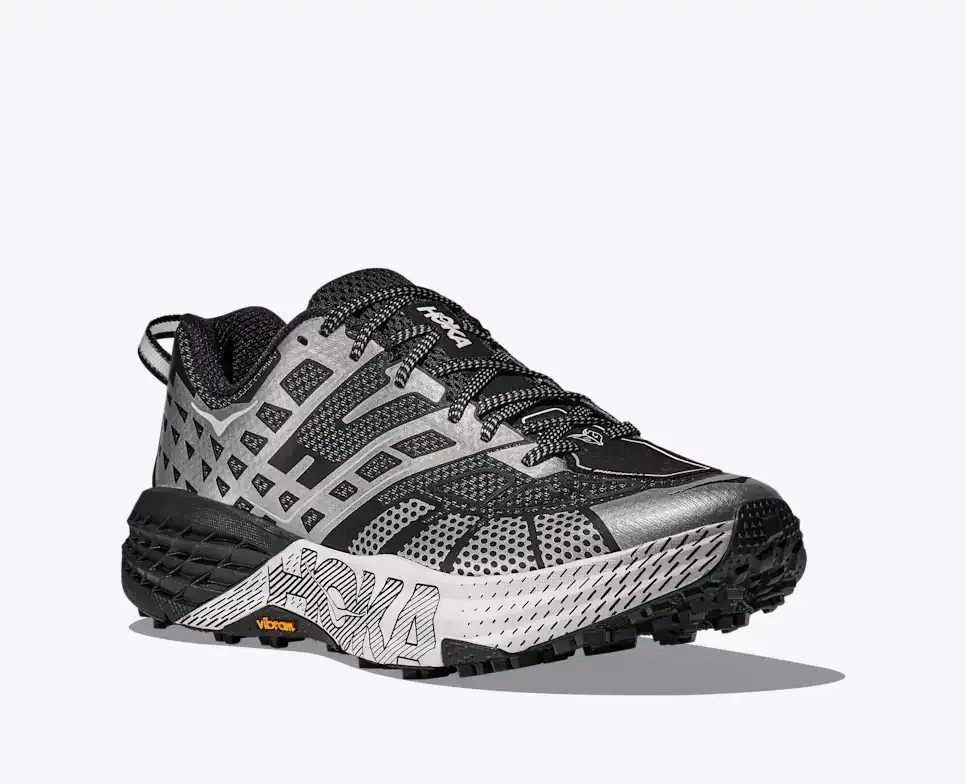 HOKA Stealth/Tech Speedgoat 2 Black Stardust