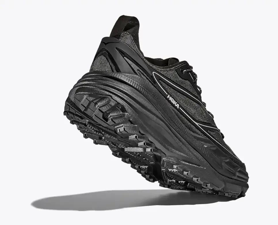 HOKA Stinson One7 Black Silver