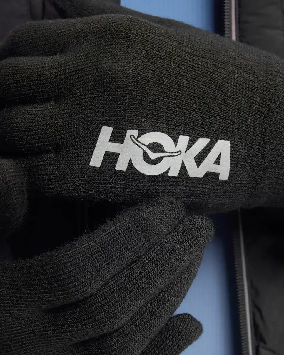 HOKA Knit Gloves Black