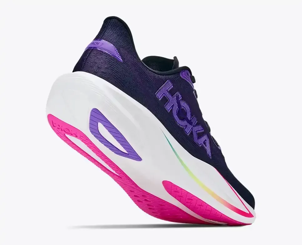HOKA Mach 7 Carbon Black Cosmic Purple