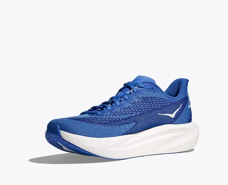 HOKA Mach 7 Cobalt Blue Neon Green