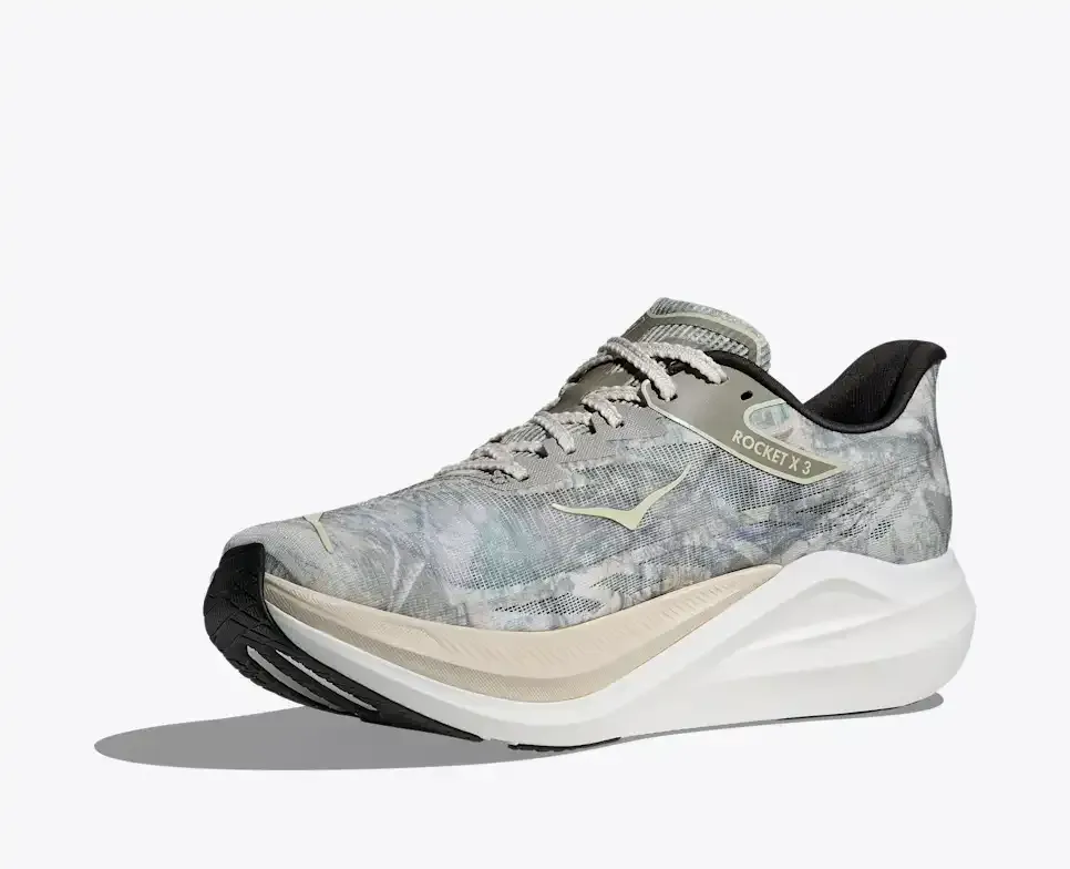 HOKA Rocket X 3 John Elliott Spray Green White