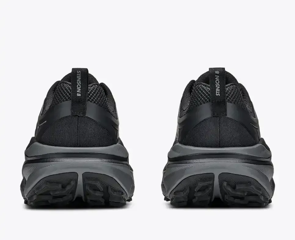 HOKA Stinson 8 Black Outer Orbit