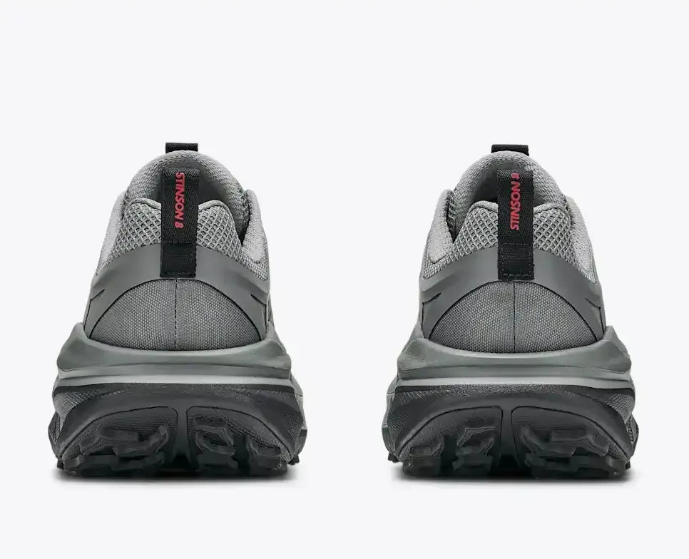 HOKA Stinson 8 Galactic Grey Black