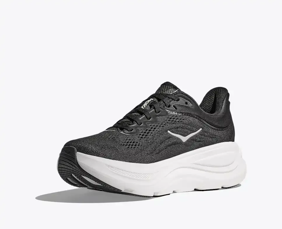 HOKA Bondi 9 Black White (Women's)