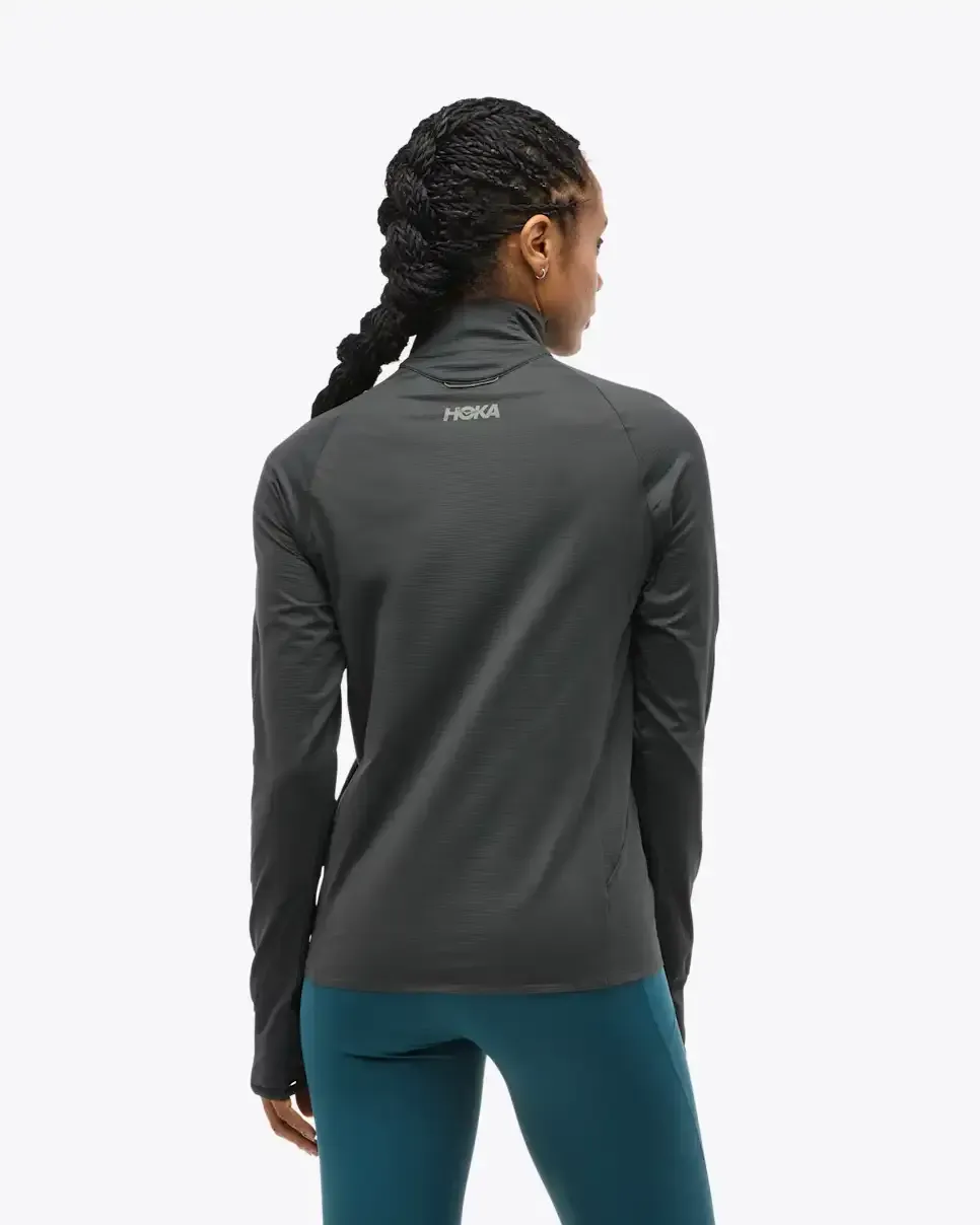 HOKA GlideTech Quarter Zip Black (Women's)