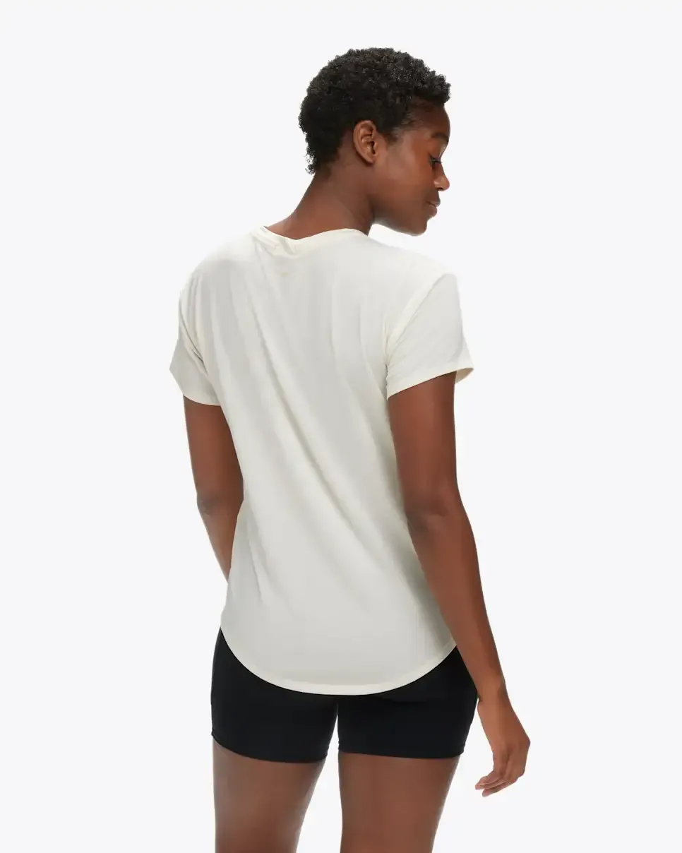 HOKA Hoka Essential Tee Eggnog (Women's)