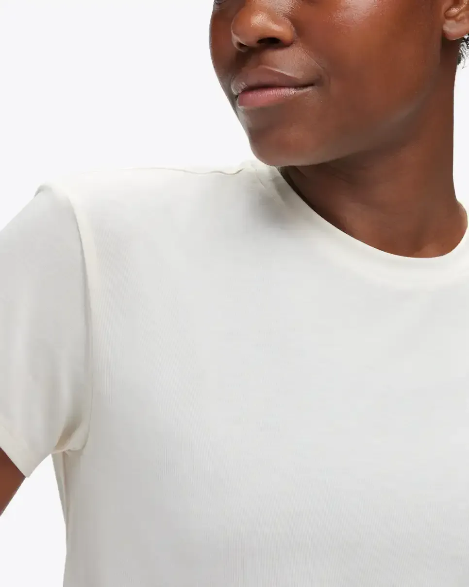 HOKA Hoka Essential Tee Eggnog (Women's)